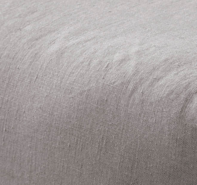Nimes Linen Mega Fitted Sheet Range Ash