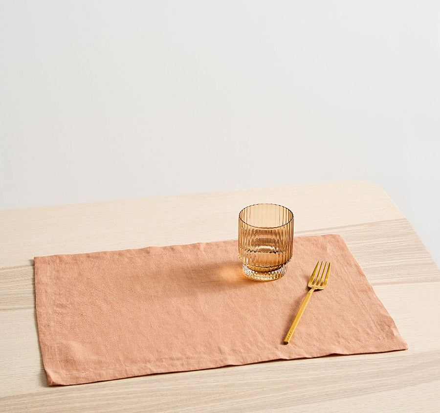 Nimes Linen Placemat Clay