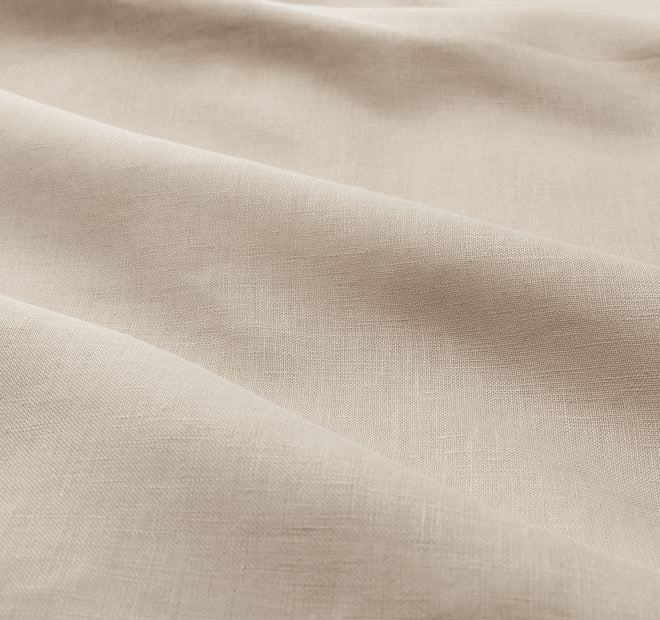 Nimes Linen Mega Fitted Sheet Range Natural