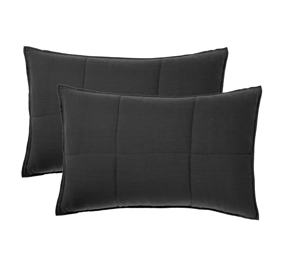Nimes Linen Standard Pillowsham Pair Magnet