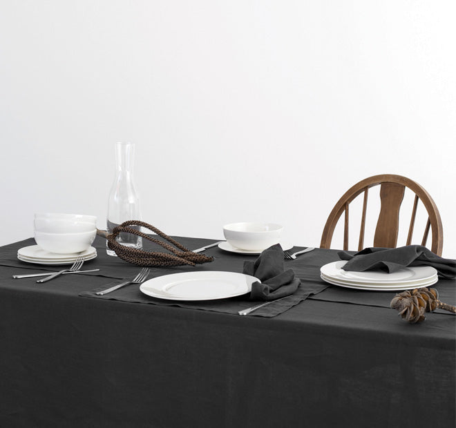 Nimes Linen 35x180cm Table Runner Magnet