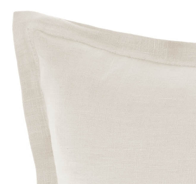 Nimes Linen 48x48cm Filled Cushion Natural