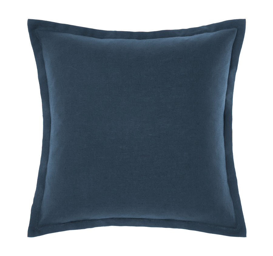 Nimes Linen 48x48cm Filled Cushion Navy
