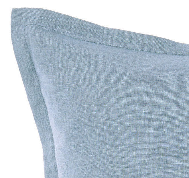 Nimes Linen 48x48cm Filled Cushion Nightfall