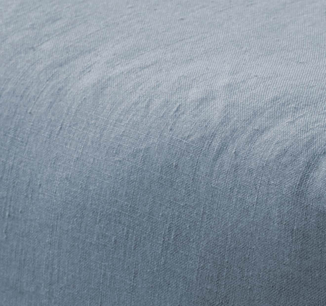 Nimes Linen Mega Fitted Sheet Range Nightfall