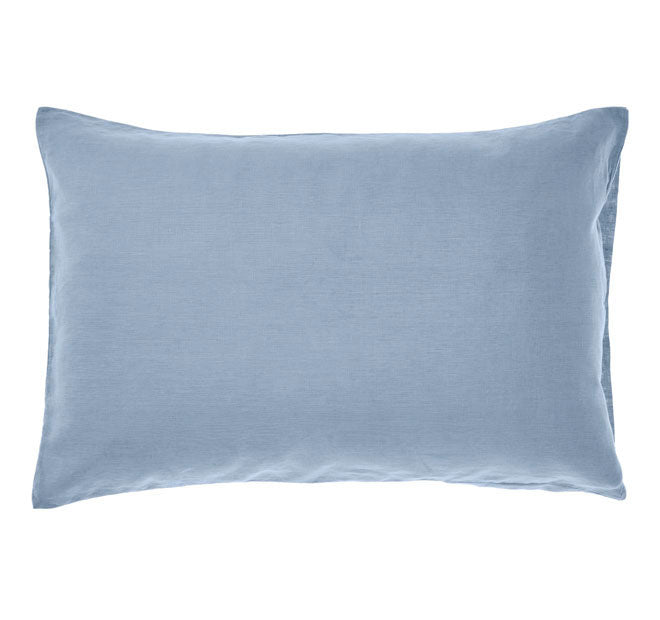 Nimes Linen Standard Pillowcase Nightfall