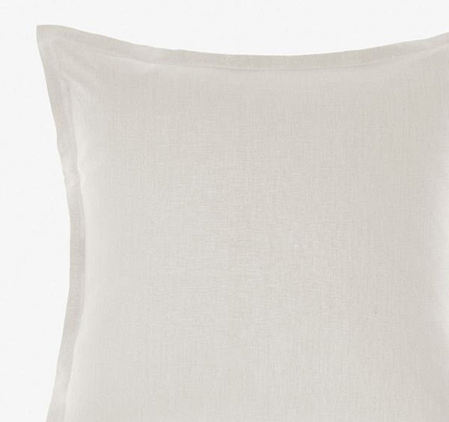 Nimes Linen 48x48cm Filled Cushion Pale Grey