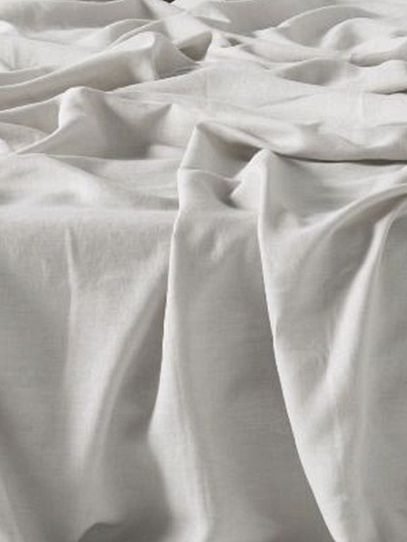 Nimes Linen Mega Sheet Set Range Pale Grey