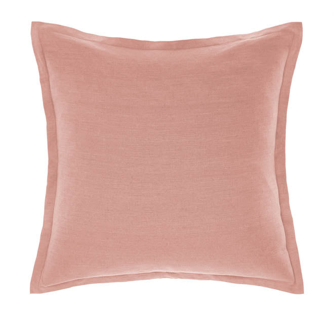 Nimes Linen 48x48cm Filled Cushion Rosette