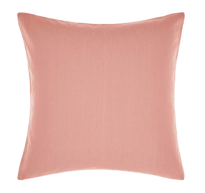 Nimes Linen European Pillowcase Rosette