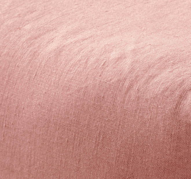 Nimes Linen Mega Fitted Sheet Range Rosette