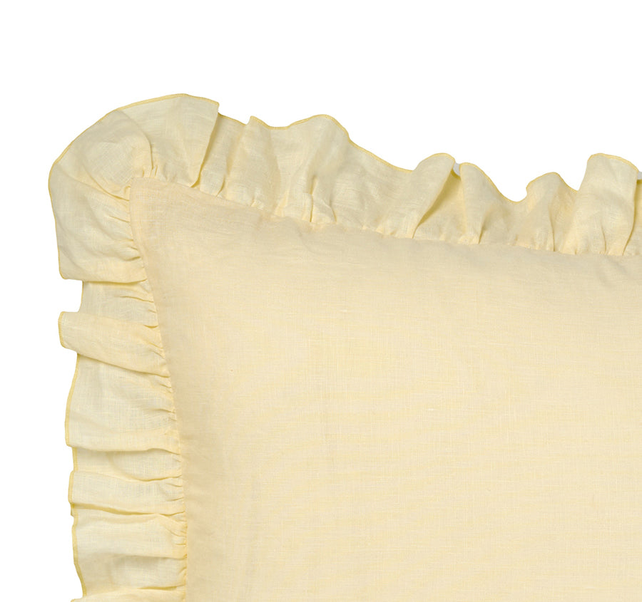 Nimes 40x60cm Filled Cushion Lemon
