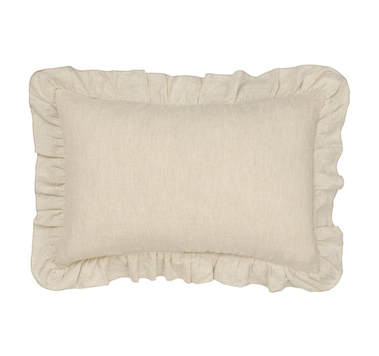 Nimes Linen 40x60cm Filled Cushion Natural
