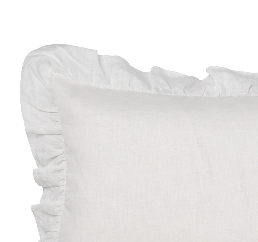 Nimes 40x60cm Filled Cushion White