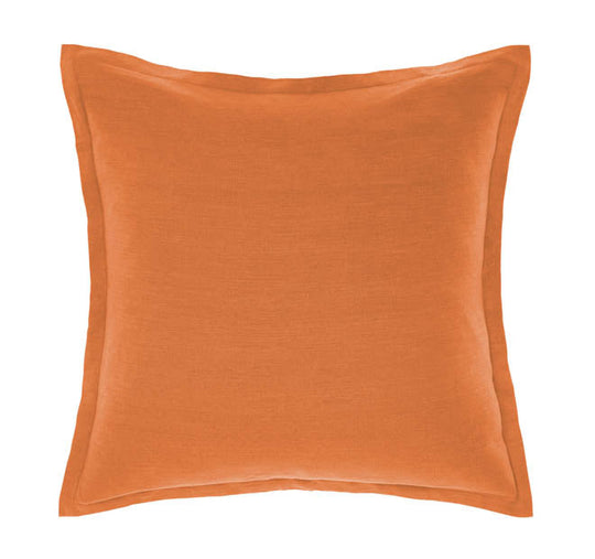 Nimes Linen 48x48cm Filled Cushion Terracotta