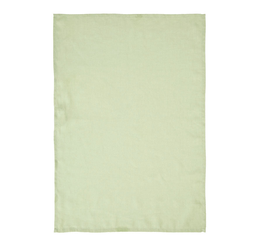 Nimes Linen Tea Towel Wasabi