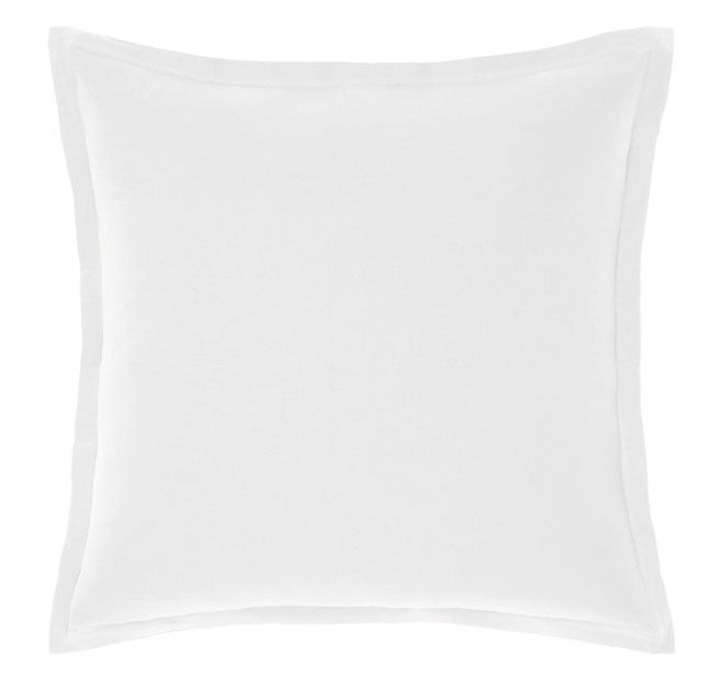 Nimes Linen 48x48cm Filled Cushion White