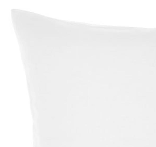 Nimes Linen European Pillowcase White