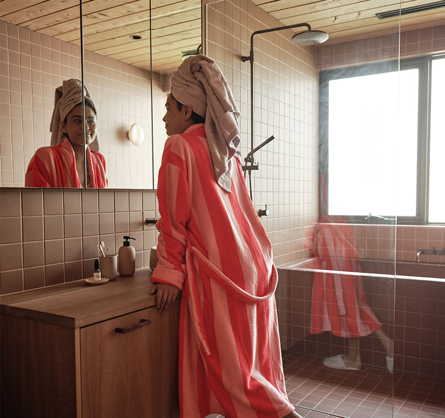 Ocean City Bathrobe Range Tomato