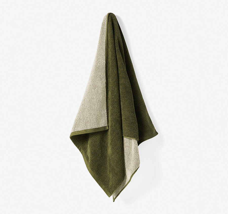 Otway 550GSM Cotton Bath Towel Range Olive
