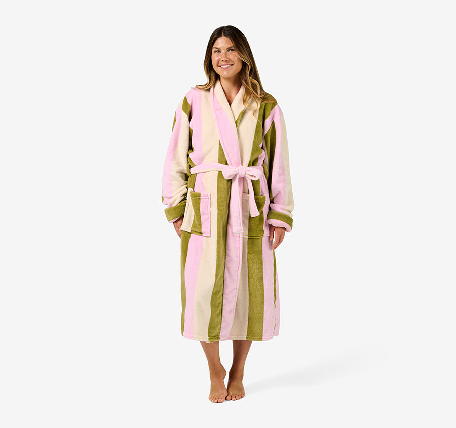 Palazzo Bathrobe Range Olive