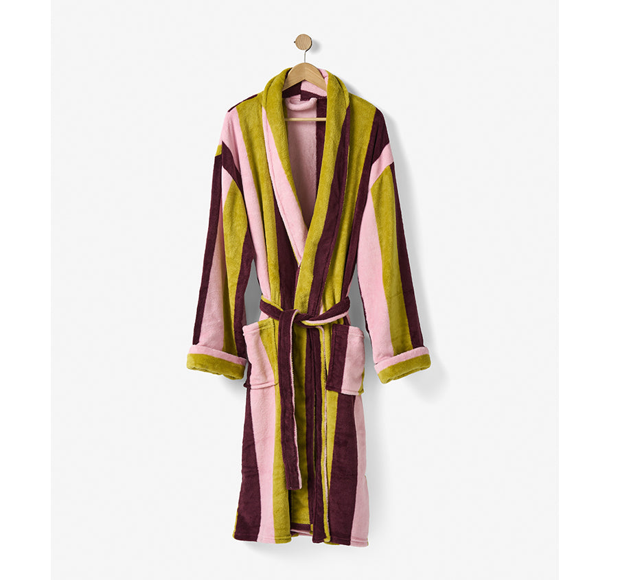 Palazzo Range Bathrobe Plum