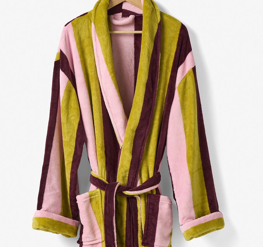Palazzo Range Bathrobe Plum