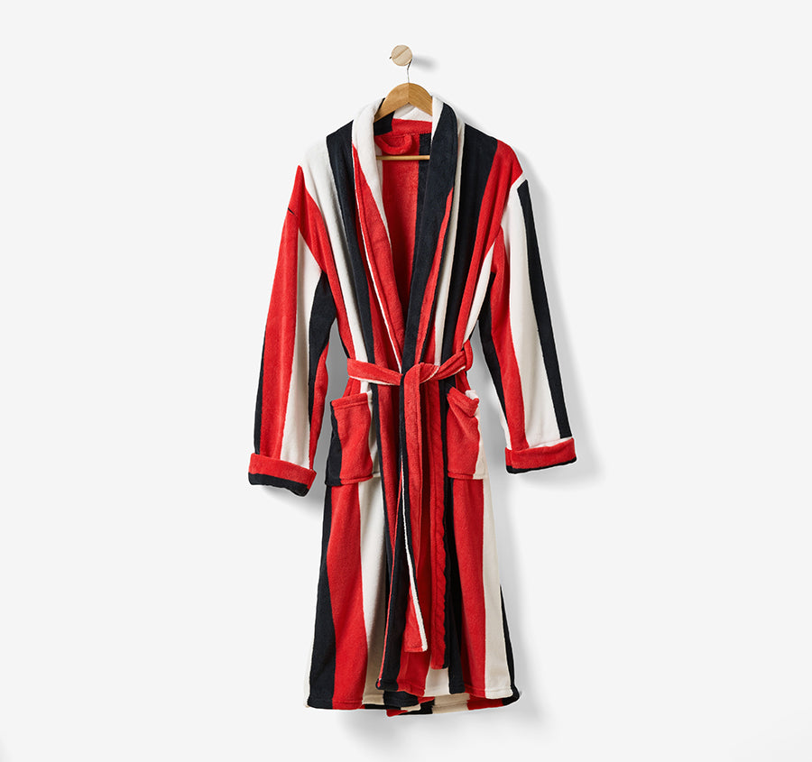 Palazzo Bathrobe Range Scarlet