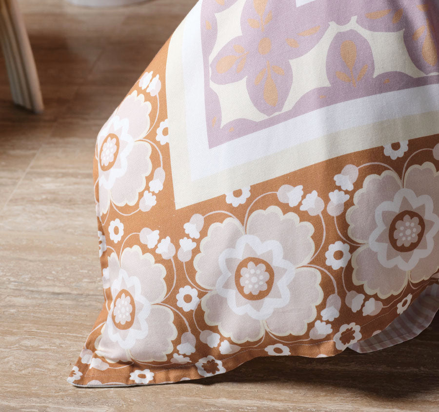 Paloma Quilt Cover Set Range Lavender