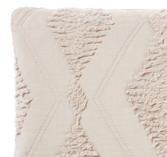 Piero Standard Pillowsham Pair Sand