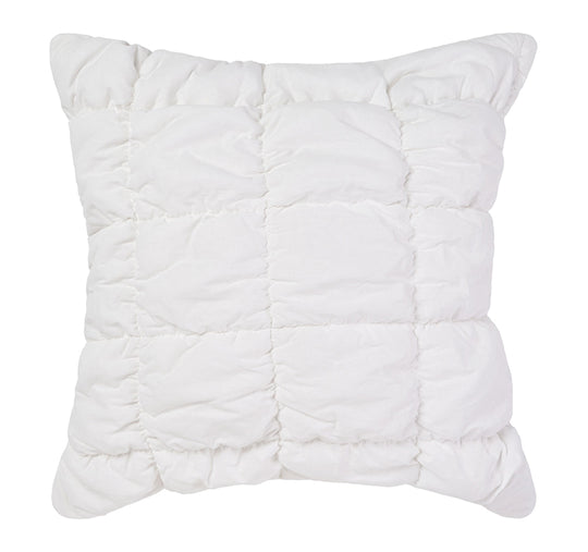 Piper European Pillowcase White