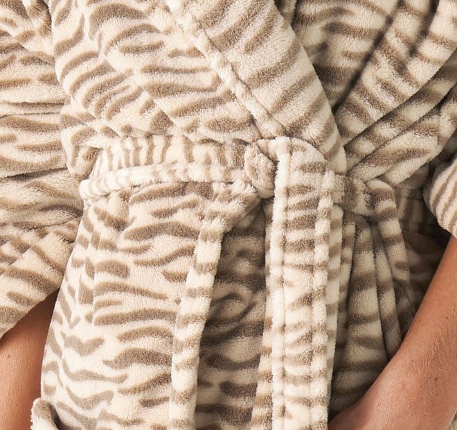 Plush Bathrobe Range Tiger