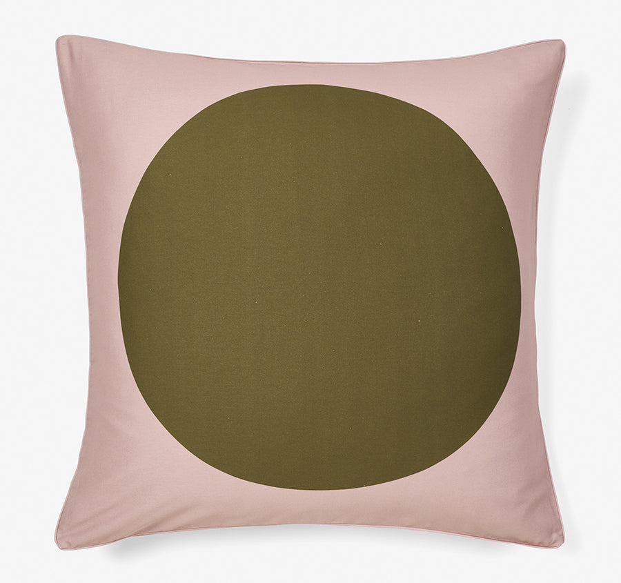 Pluto European Pillowcase Olive