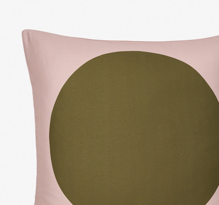 Pluto European Pillowcase Olive