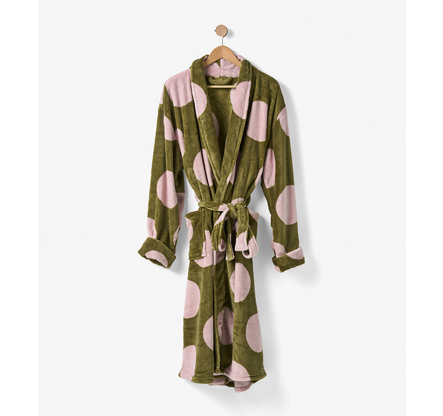 Pluto Bathrobe Range Olive