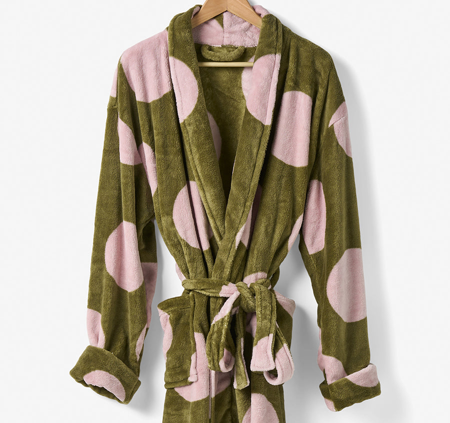 Pluto Bathrobe Range Olive