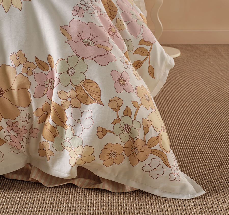 Poppy Quilt Cover Set Range Multi