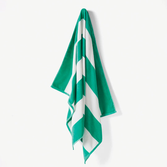 Portofino 86x160cm Beach Towel Green