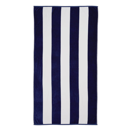 Portofino 86x160cm Beach Towel Navy