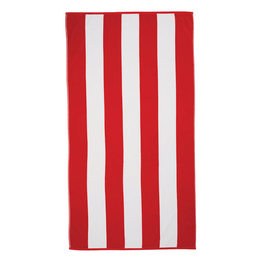 Portofino 86x160cm Beach Towel Red