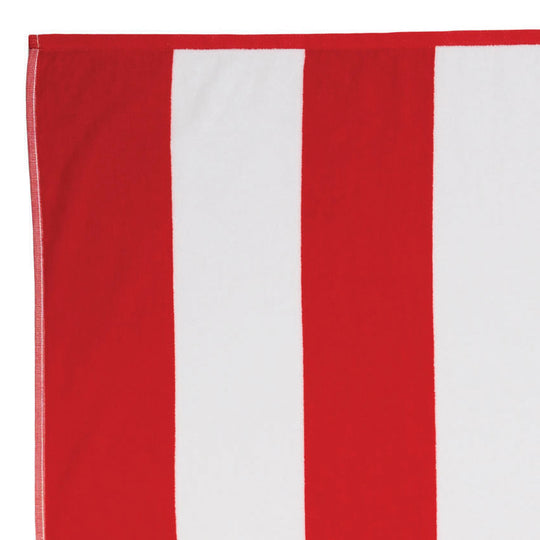 Portofino 86x160cm Beach Towel Red