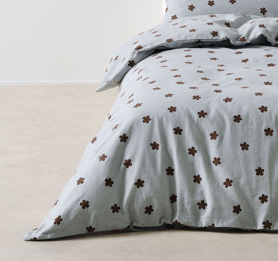 Posie Flannelette Quilt Cover Set Range