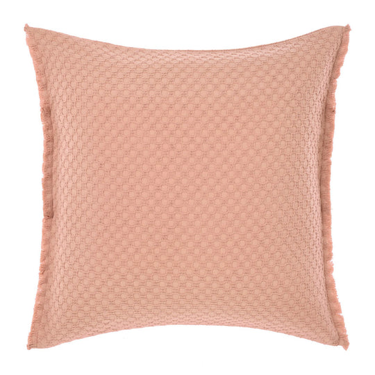 Raquelle European Pillowcase Pink Clay