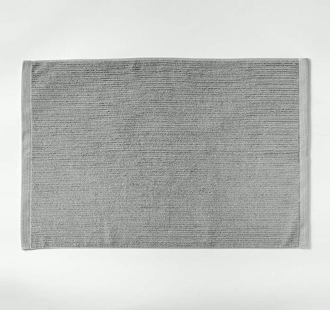 Reed 900GSM Cotton Bath Mat Grey