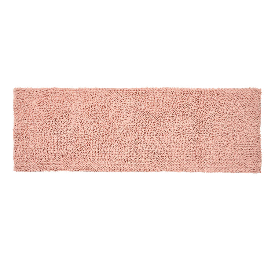 Reed Toggle 1700GSM Polyester 50x150cm Bath Mat Pink