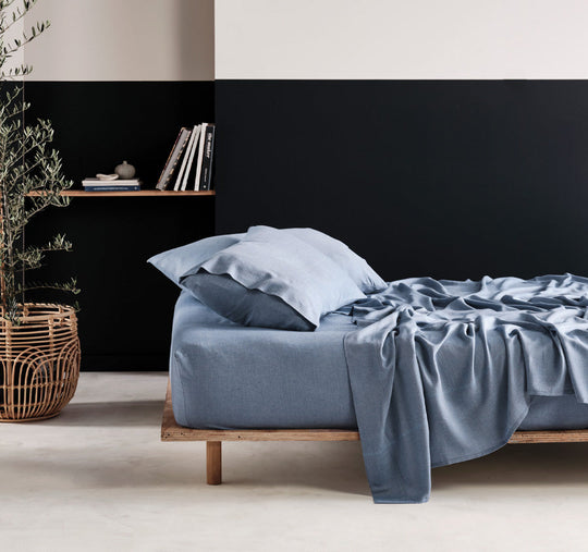 ReJeaneration Rialta Sheet Set Range Denim