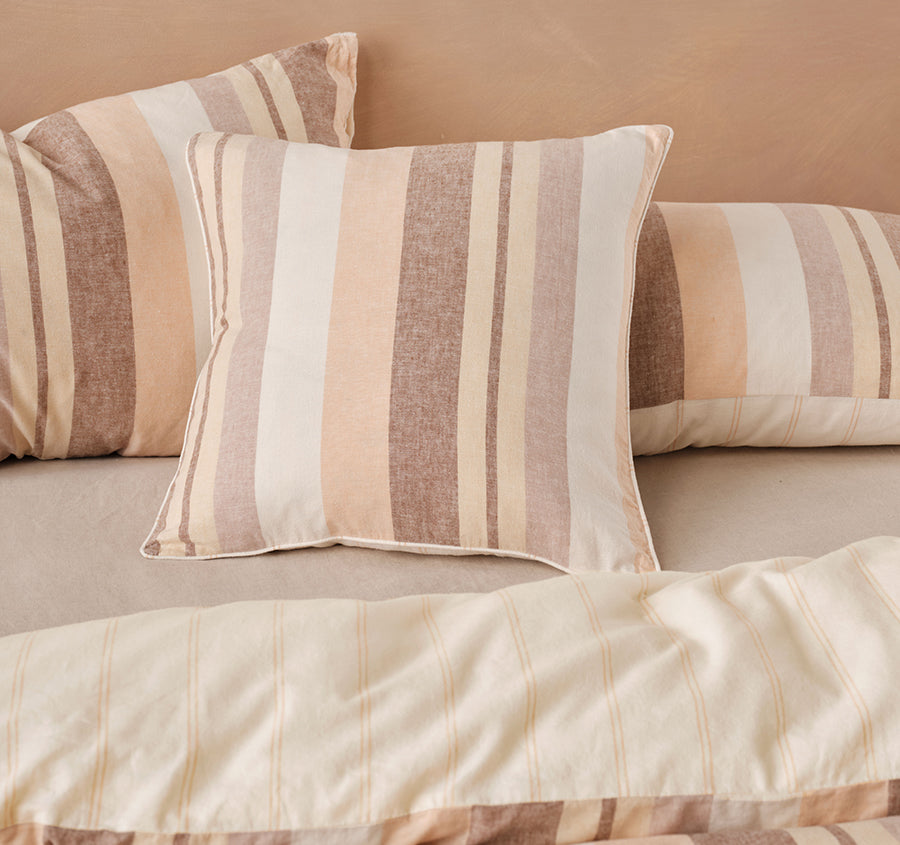 Reverie 48x48cm Filled Cushion Peach