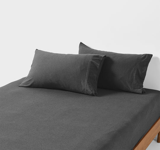 Ryland Jersey Fitted Combo Range Charcoal