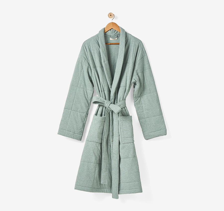 Ryland Jersey Bathrobe Eucalyptus