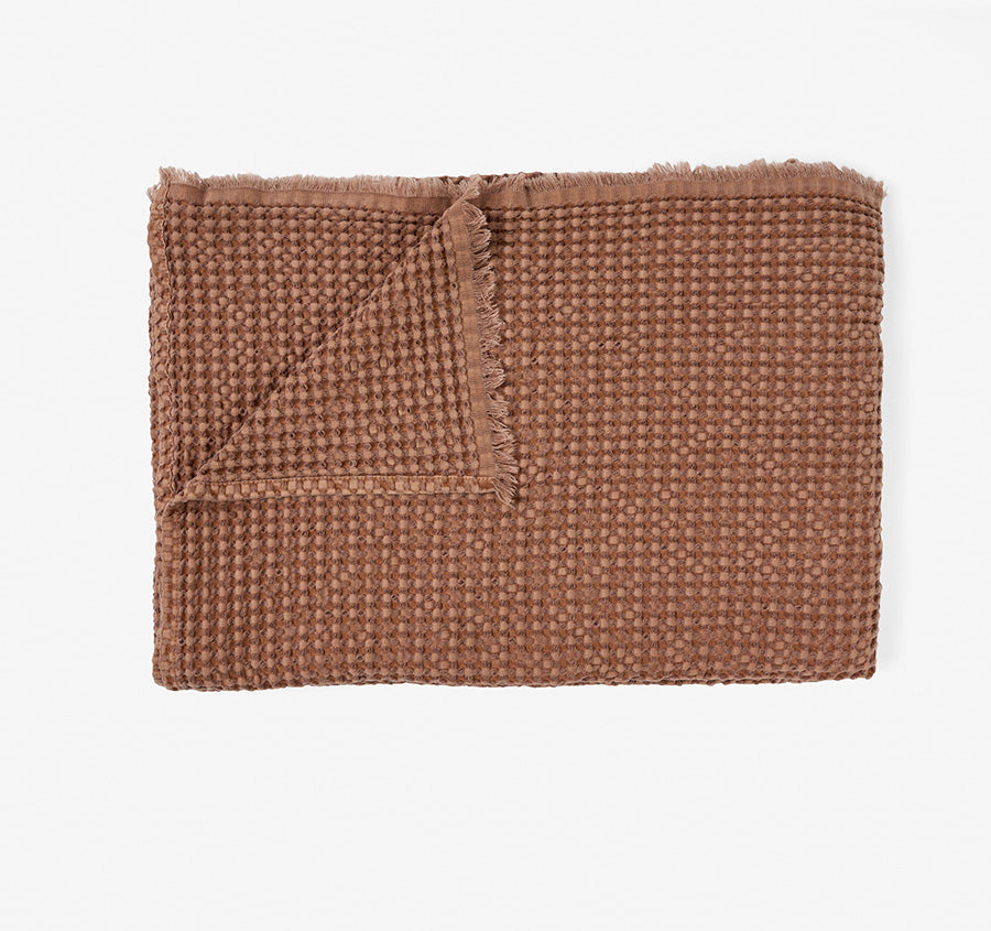 Saltwater 150x200 Throw Rug Coffee